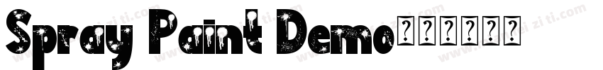 Spray Paint Demo字体转换